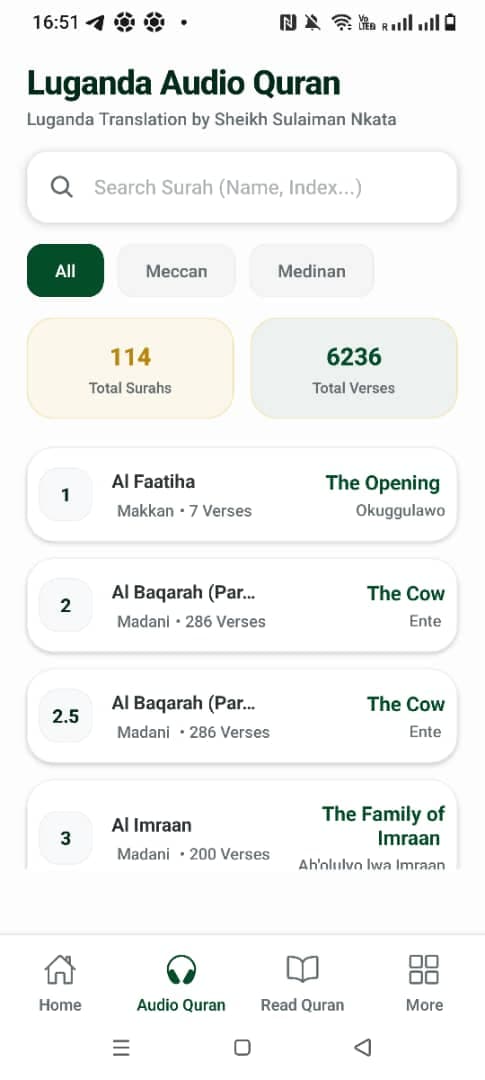 Listen to Luganda Quran Online: Stay Connected Anywhere
